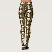 Gothic Skull Decorative Leggings (Rückseite)