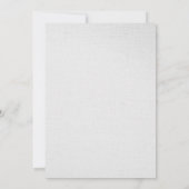 Gothic Skull Floral bis zum Tod tun wir Teil Hochz Einladung (Rückseite)