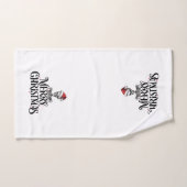 Gothic Skull Frohe Weihnachtsbadetücher Set (Handtuch)