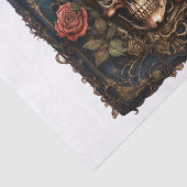 Gothic Skull für Decoupage Seidenpapier (Ausschnitt)