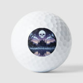Gothic Skull Golf Ball (Vorderseite)