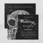 Gothic Skull Hallowedding Black Budget (Vorne/Hinten)