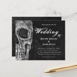 Gothic Skull Hallowedding Black Budget