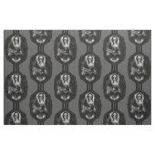 Gothic Skull Lady Stoff (Fat Quarter (45,7 x 55,9 cm))