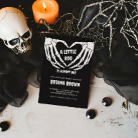 Gothic Skull Little Boo Halloween Kinderdusche
