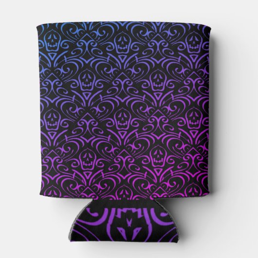 Gothic Skull Pattern Dosenkühler (Rückseite)