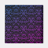 Gothic Skull Pattern Magnet (Vorne)