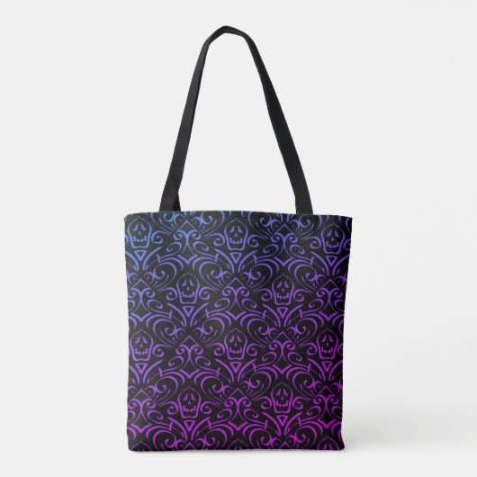Gothic Skull Pattern Tasche (Rückseite)