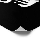 Gothic Skull Poster (Ecke)