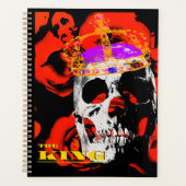 Gothic Skull-Rote Rosen Planer (Vorderseite)