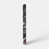 Gothic Skull Samsung Galaxy Hülle (Linke Seite)