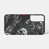 Gothic Skull Samsung Galaxy Hülle (Rückseite (Horizontal))