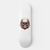 Gothic Skull Skateboard (Vorderseite)