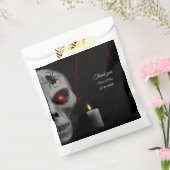 Gothic Skull Spider Candle - Dark Moody Halloween Geschenktütchen (Versiegelt)