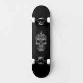 Gothic Skull Unisex Skateboard (Vorderseite)