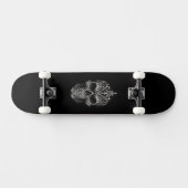Gothic Skull Unisex Skateboard (Horizontal)