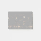 Gothic Skulls am Friedhof Halloween Post-it Klebezettel (Vorderseite)