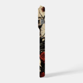 Gothic Skulls and Red Roses iPhone Hülle (Linke Seite)