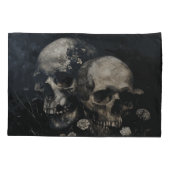 Gothic Skulls Bedding Kissenbezug (Rückseite)
