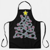Gothic Skulls Christmas Tree Schürze #2 (Vorderseite)