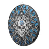 Gothic Skulls Dartscheibe (Vorderseite rechts)