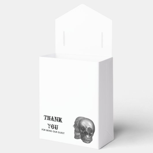 Gothic Skulls Fvor Box Geschenkschachtel (Geöffnet)