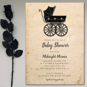 Gothic Skulls Kinderdusche Einladung