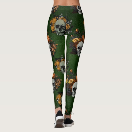 Gothic Skulls Leggings (Rückseite)