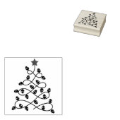 Gothic Skulls Weihnachtsbaum-Briefmarke Gummistempel (Stempel)