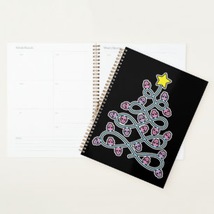 Gothic Skulls Weihnachtsbaumplaner Planer