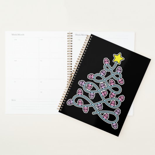 Gothic Skulls Weihnachtsbaumplaner Planer (Anzeige)