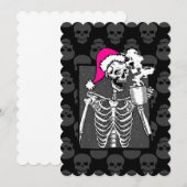 Gothic-Skulptur Einladung (Vorne/Hinten)