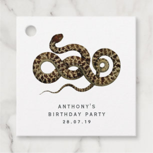 Gothic Snake Geschenkanhänger