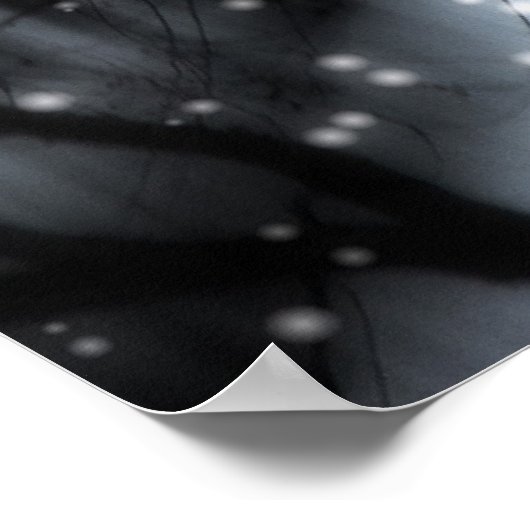 Gothic Snow Poster (Ecke)