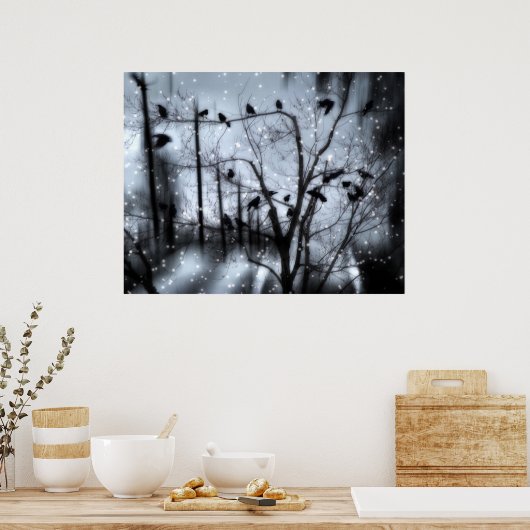 Gothic Snow Poster (Küche)