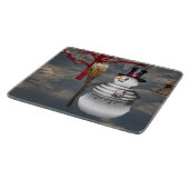 Gothic Snowman Cutting Board Schneidebrett (Ecke)