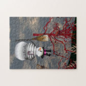 Gothic Snowman Puzzle (Horizontal)