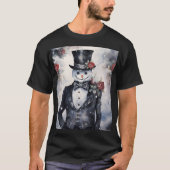 Gothic Snowman T-Shirt (Vorderseite)