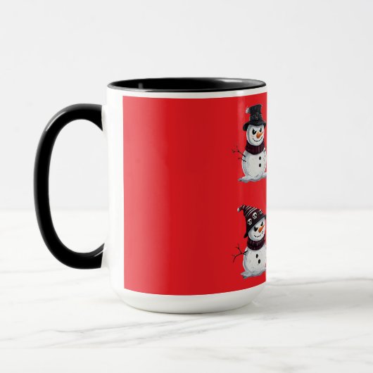 Gothic Snowman Tasse (Links)