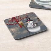 Gothic Snowman Untersetzer (Linke Seite)