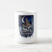 Gothic Solstice T-Shirt, Premium Dark Academia Kaffeetasse (Mittel)