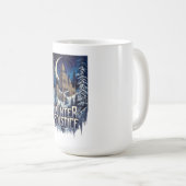 Gothic Solstice T-Shirt, Premium Dark Academia Kaffeetasse (VorderseiteRechts)