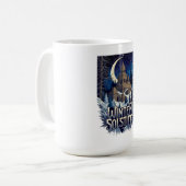 Gothic Solstice T-Shirt, Premium Dark Academia Kaffeetasse (Vorderseite Links)