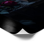 Gothic Spellbook Window Poster (Ecke)