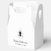 Gothic Spider Halloween-Party Einfaches Skript Geschenkschachtel (Offen)