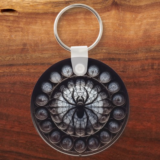 Gothic Spider Keychain Schlüsselanhänger (Rückseite)