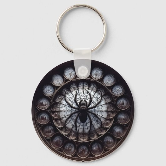 Gothic Spider Keychain Schlüsselanhänger (Rückseite)