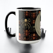 Gothic Spider Queen, Dark and Eleganto Halloween Tasse