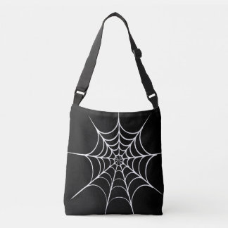 Gothic Spider Web Bag Tragetaschen Mit Langen Trägern