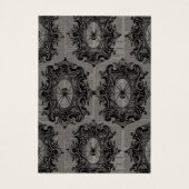 Gothic Spiders Halloween-Erd-Grafikkarte (Rückseite)